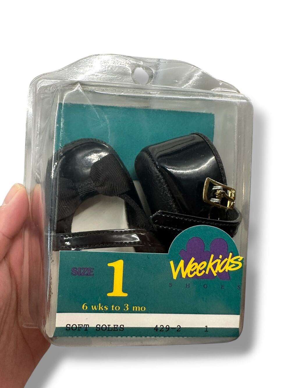 Vintage Weekids Size 1 Baby Mary Janes